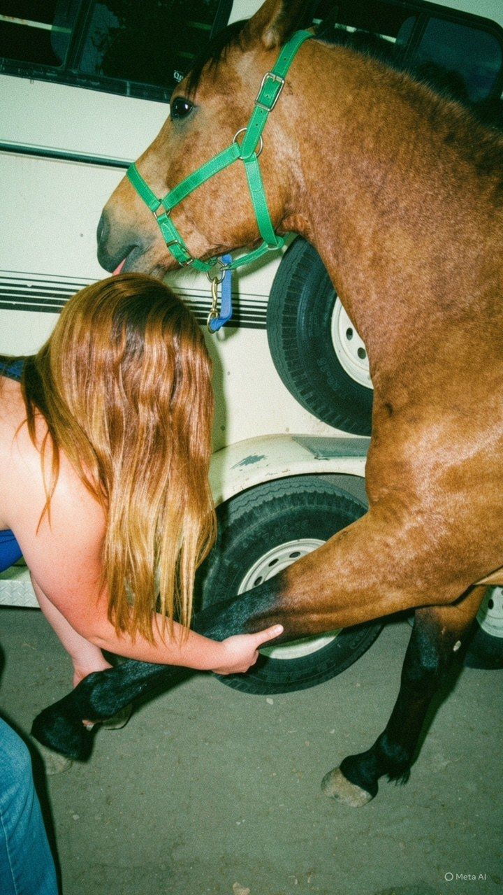 Equine leg work